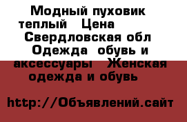 Модный пуховик, теплый › Цена ­ 1 000 - Свердловская обл. Одежда, обувь и аксессуары » Женская одежда и обувь   